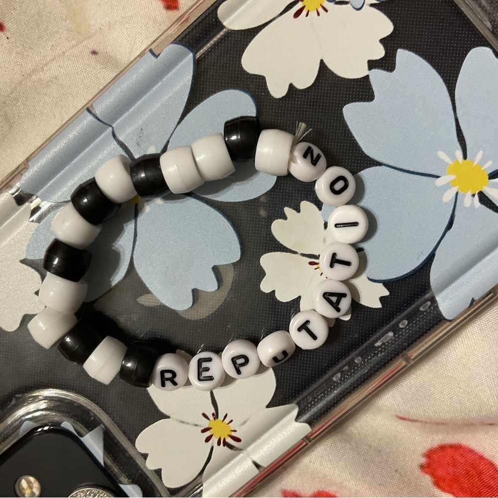 Taylor swift reputation bracelet